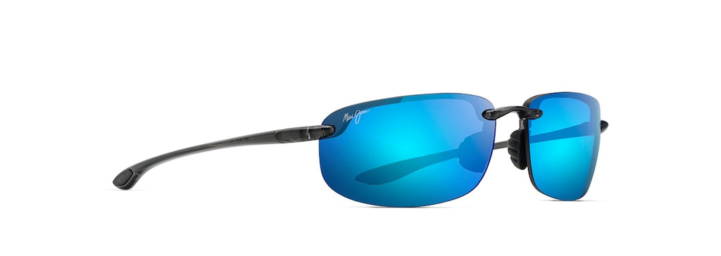 Bleu Hawaï - Notre traitement miroir bleu offre une nouvelle esthétique tout en vous procurant la meilleure amélioration des couleurs et l’excellente clarté de tous les verres Maui Jim.