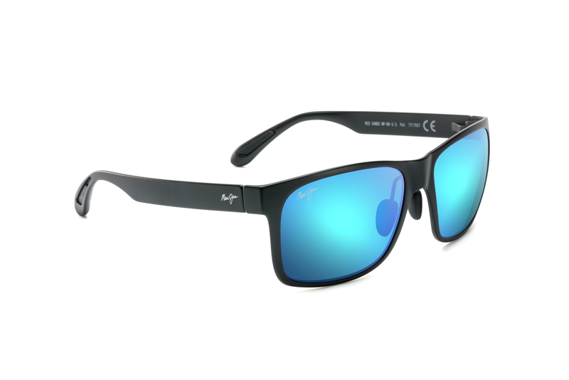 Bleu Hawaï - Notre traitement miroir bleu offre une nouvelle esthétique tout en vous procurant la meilleure amélioration des couleurs et l’excellente clarté de tous les verres Maui Jim.