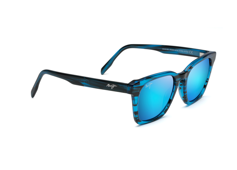 Bleu Hawaï - Notre traitement miroir bleu offre une nouvelle esthétique tout en vous procurant la meilleure amélioration des couleurs et l’excellente clarté de tous les verres Maui Jim.