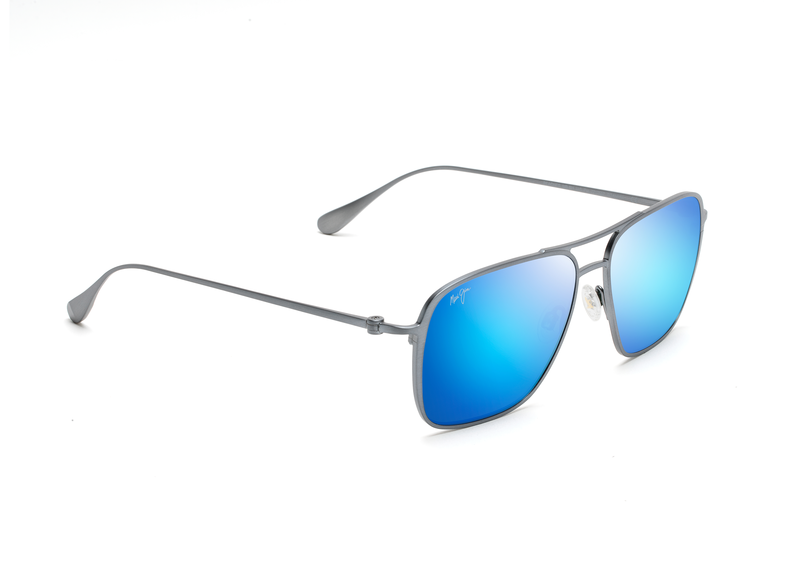 Bleu Hawaï - Notre traitement miroir bleu offre une nouvelle esthétique tout en vous procurant la meilleure amélioration des couleurs et l’excellente clarté de tous les verres Maui Jim.