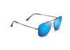 Bleu Hawaï - Notre traitement miroir bleu offre une nouvelle esthétique tout en vous procurant la meilleure amélioration des couleurs et l’excellente clarté de tous les verres Maui Jim.