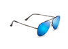 Bleu Hawaï - Notre traitement miroir bleu offre une nouvelle esthétique tout en vous procurant la meilleure amélioration des couleurs et l’excellente clarté de tous les verres Maui Jim.
